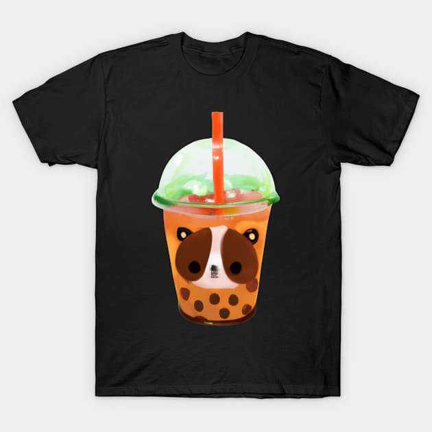 boba tea T-Shirt by QuirkyWay